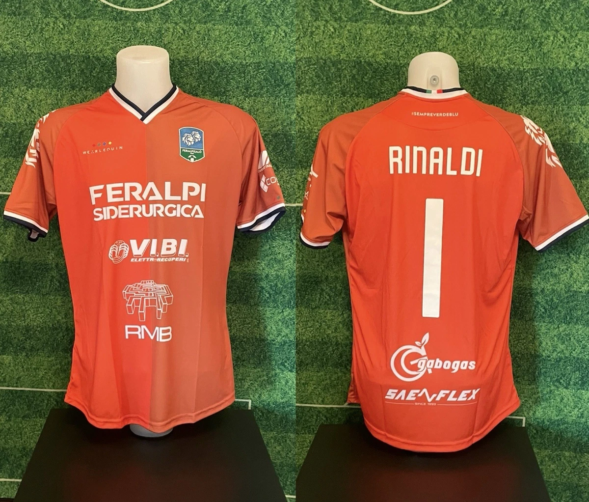 Maillot De Foot Vintage CP – Nolel Portiere – Taille XXL – Made In Italy – Occasion
