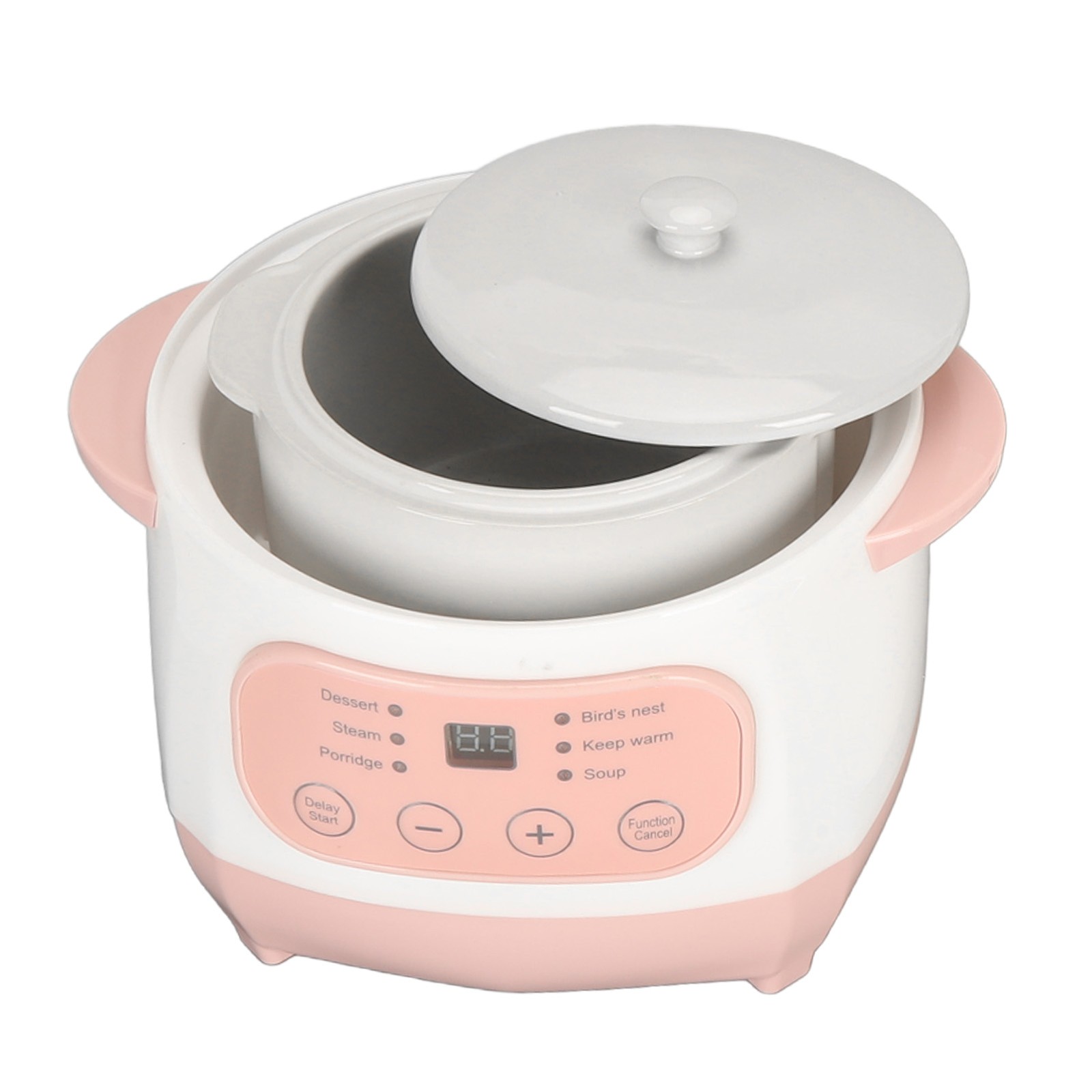 US Plug 110V Electric Stew Pot Appointment Timing Smart Prevent Dry Burning HEN