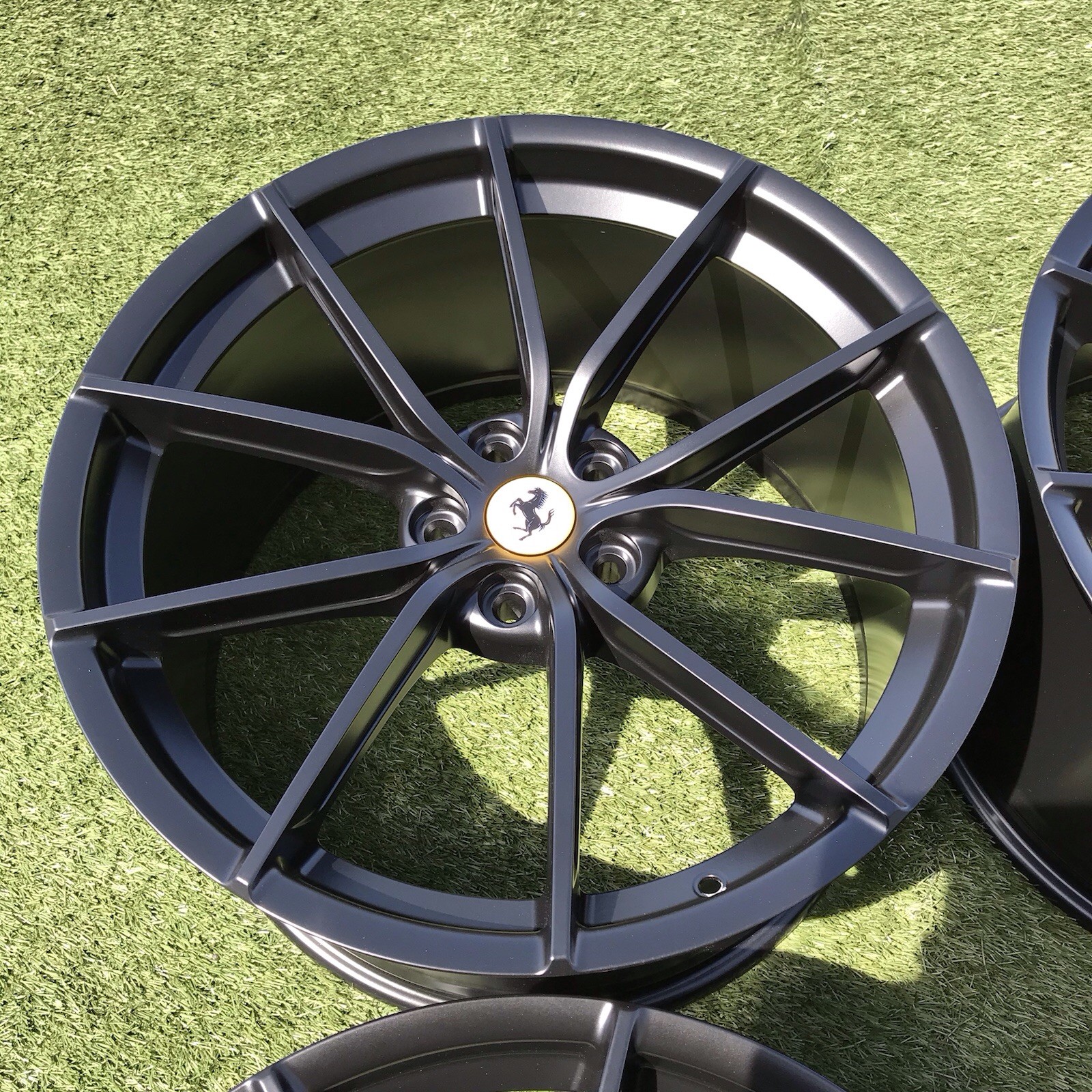 20 FERRARI 488 PISTA RIMS F8 458 ITALIA OEM STOCK GENUINE FACTORY 819972 342192