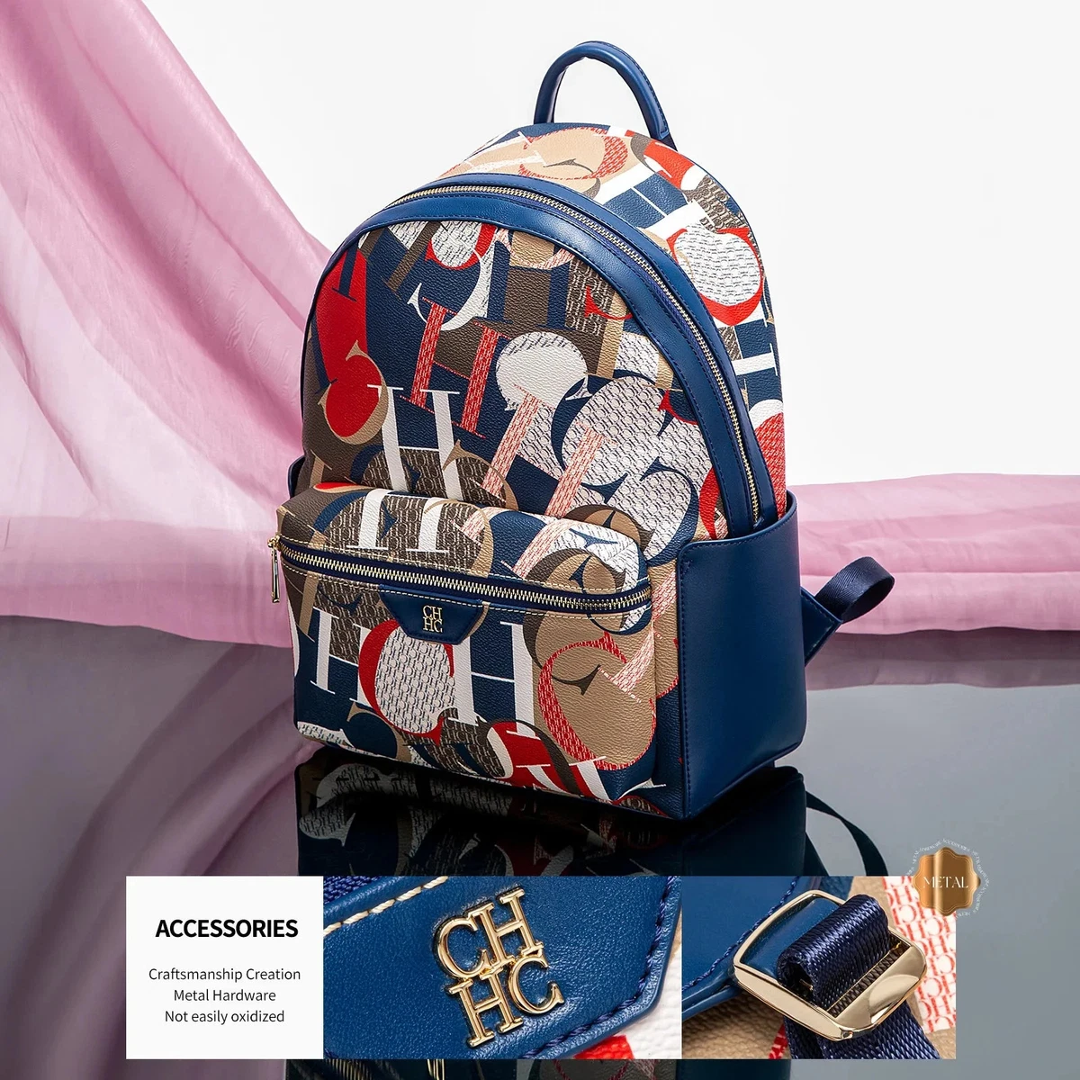 CH CAROLINA HERRERA BACKPACK Summer of Style: CH Carolina Herrera shares real-life  main image 2