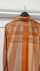 1970's Men's Disco Shirt Geometric Pointed Collar Vintage Small — photo 5