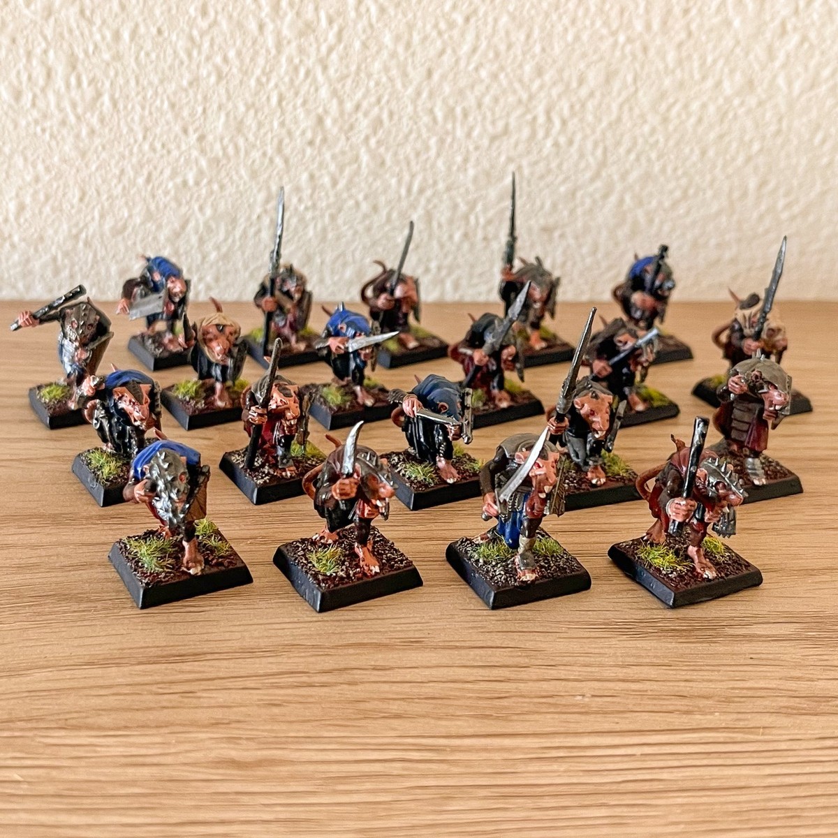 Warhammer Skaven - Painted Clanrats - Item 403-11 | eBay