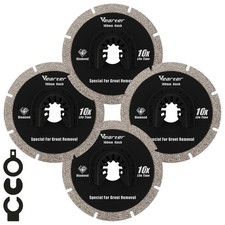 100mm Oscillating Diamond Blade 4 Pcs Multi Tool for Tile Ceramic Grout Removal