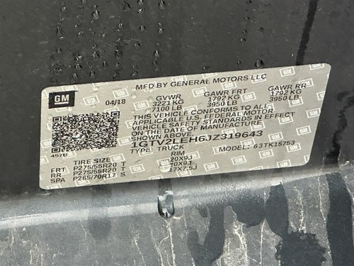 Driver Sun Visor Classic Style Fits 14-19 SIERRA 1500 PICKUP 2700736 - Picture 9 of 11