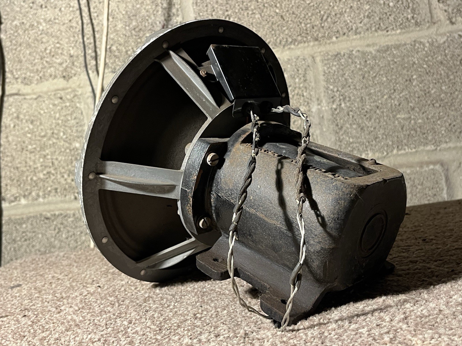 Murphy 10” Field Coil Speaker rare 1930 Vintage radio hifi cinema quality A