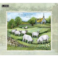 Lang The Lord is My Shepherd 2026 Wall Calendar, 13.4'' X 12''
