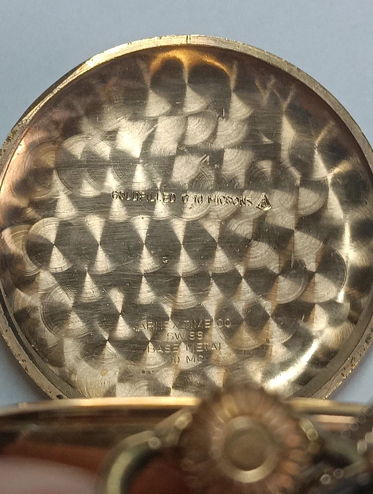 Reloj Bolsillo Mecánico Vintage Arnex 17 Jewel Incabloc Funciona Foto 4 de 4
