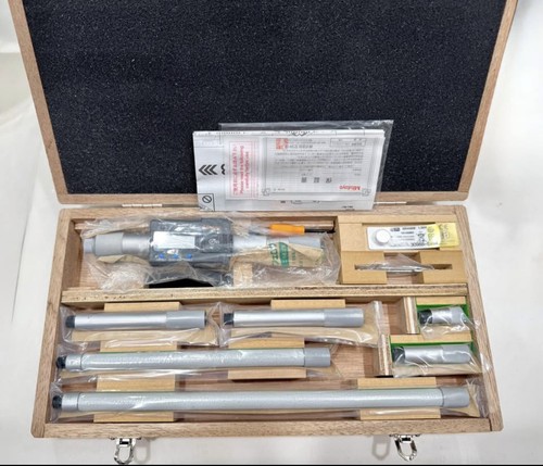 Mitutoyo 337-303 Inside Micrometer Set Mechanical Reading with Wooden ...