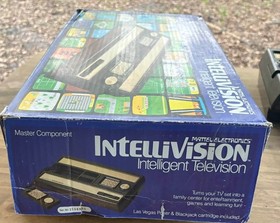 Intellivision Console In Original Box in Excellent Condition with Connections