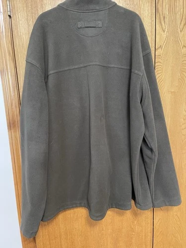 Duluth Trading Co Men's Brown Full Zip Fleece Jacket w/ Pockets Size 3XLT image 2