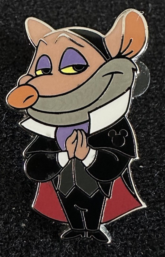 Disney Park WDW~Hidden Disney Series 2024 - Villains - Professor Ratigan CHASER