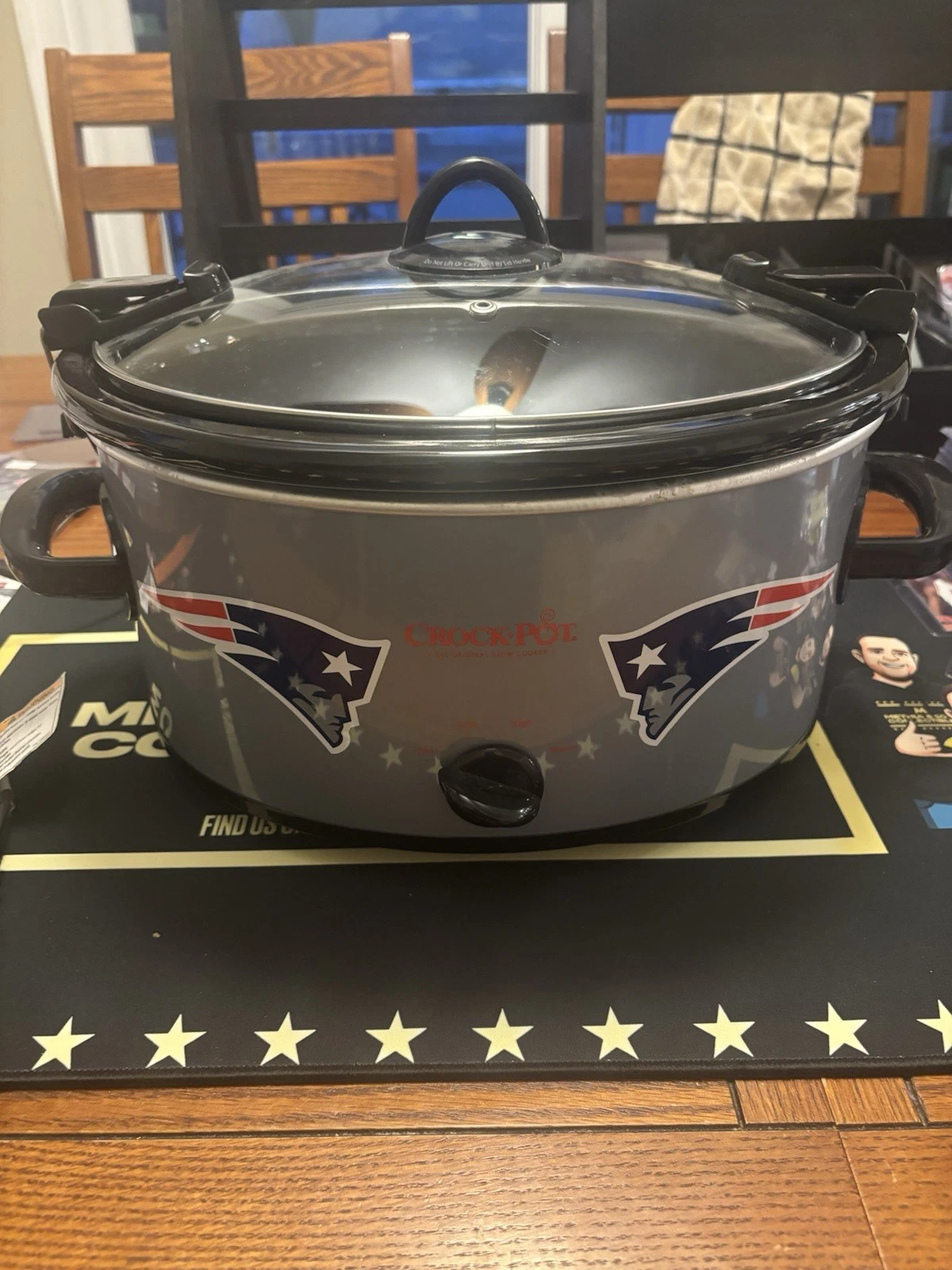 NEW ENGLAND Patriots CROCK-POT Slow Cooker