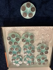 CPS Diamond Grinding Pucks 5-Button Concrete Floor Grinder Lot - 9