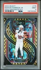 2024 PANINI SELECT GOLD DRAGON SCALE #115 MARVIN HARRISON JR. RC 10/10 PSA 9