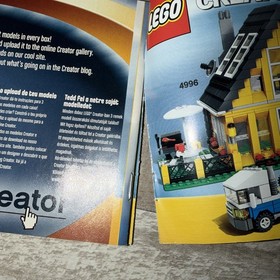 Lego Creator 4994 Instruction Manual Only - No Pieces Fair Condition
