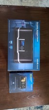 SiriusXM XpressRCi Portable Speaker Dock FM Transmitter Remote Black Silver