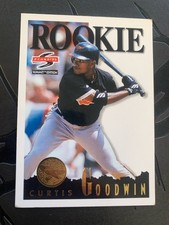 1995 Summit #123 Curtis Goodwin Baseball Rookie Card Baltimore Orioles MLB. rookie card picture