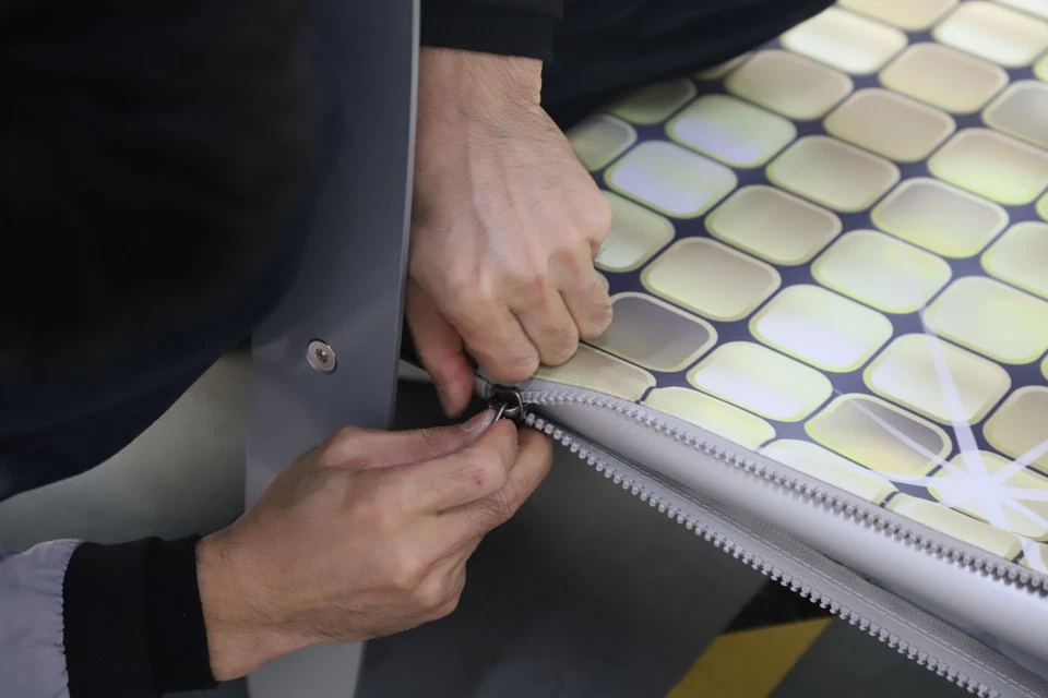 96*96inch Backdrop and Stand,tension fabric,Reusable Luxury Wedding Backdrop - Image 3 of 4