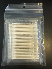 100pcs - Rounded Gun Cleaning Cotton Swabs 