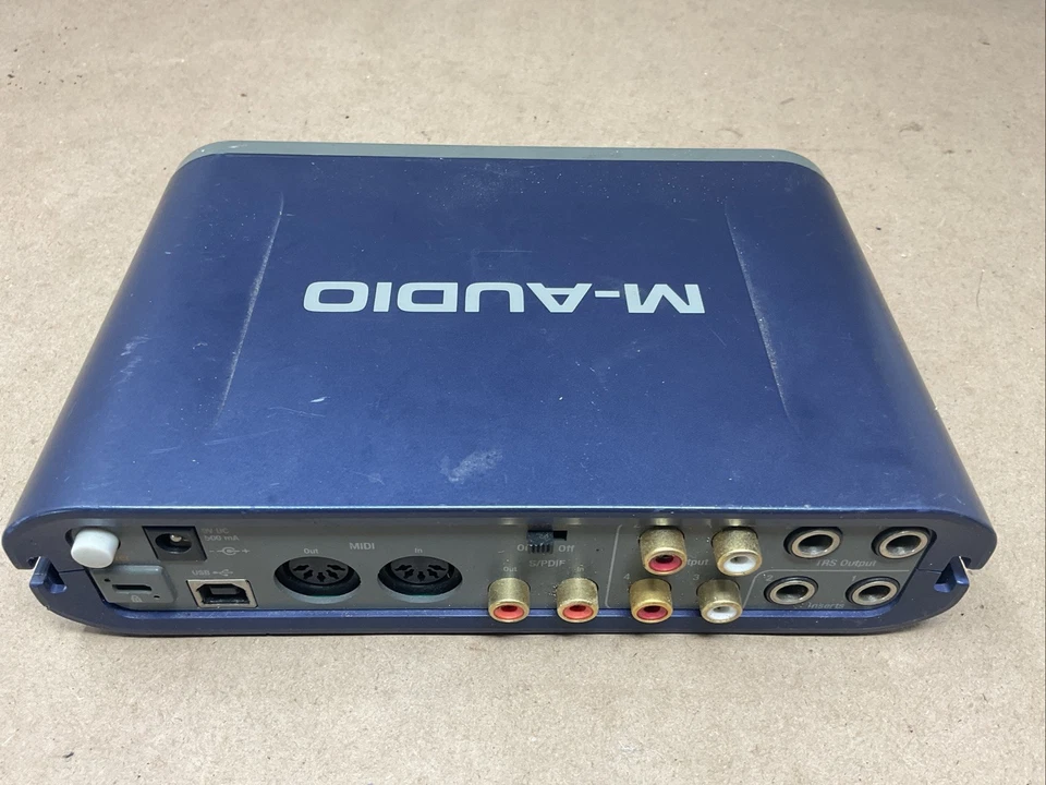 M-Audio Fast Track Pro Stereo Digital Recording Interface USB MIDI - No Cords - Image 3 of 4