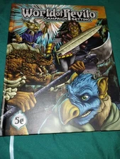 World of Revilo Campaign Setting (Hardcover) (Minor Damage)  for 5e D&D