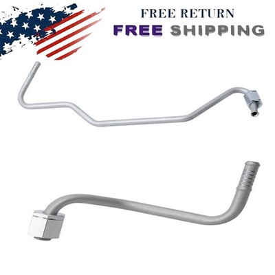 2X Transmission Cooler Lines on Radiator for 1999-03 Jeep Grand Cherokee 4.0L US