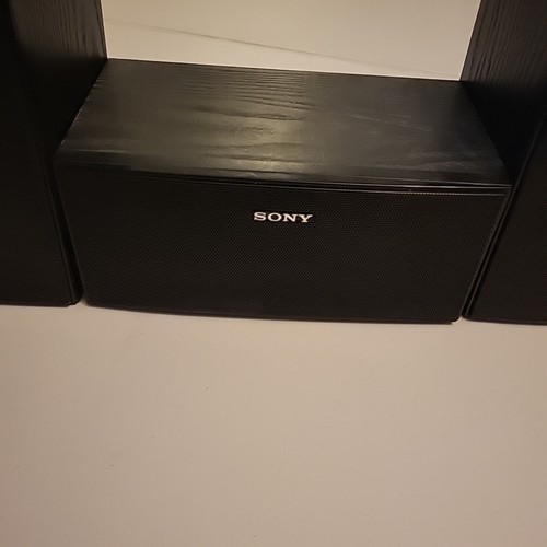 Sony Surround Sound Speakers LOT 3 SS-CNP900 Center SS-SRP700 L/R Testé Fonctionne - Photo 3/10