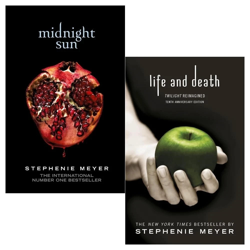 Stephenie Meyer Twilight Saga Series 2 Books Collection Set (Midnight Sun, Life - Image 3