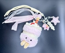 Jellycat-inspired Cake Bag Charm Pink 