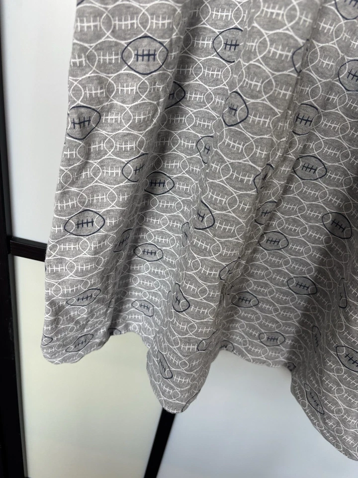 Saco de Dormir Halo Grande 12-18 Meses 100% Algodón Fútbol Deportes Gris Usado en Excelente Condición Foto 2 de 4