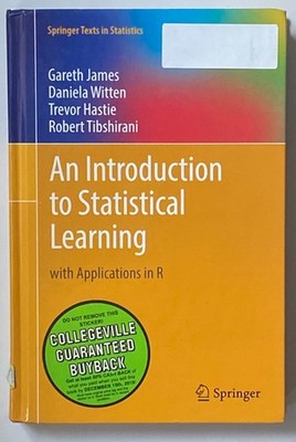 An Introduction to Statistical Learning: with Applications in R (Springer Texts)