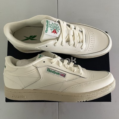 (New In Box) Reebok Club C Tennis Shoes Chalk Kids Youth Men Size 7
