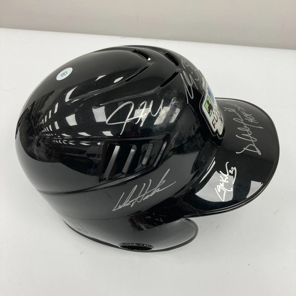 Clayton Kershaw Pre Rookie 2009 Futures All Star Game Team Signed Helmet JSA COA - Image 4 of 4