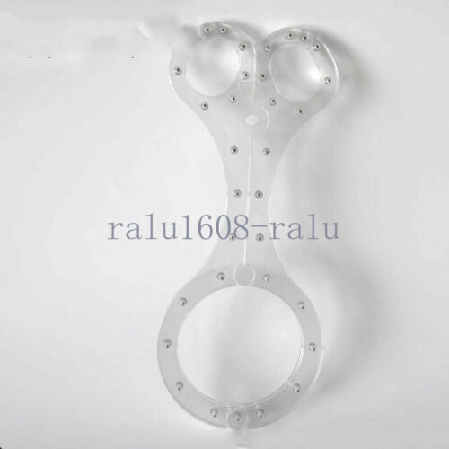 Timing Lock Kristall Handschellen Halsband Handgelenk Knöchel Fessel Bügel Pranger - Bild 4 von 6
