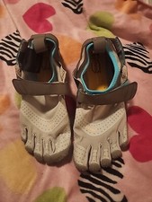Women's Vibram FiveFingers 18W7303 Aqua Grey Size 7.5-8