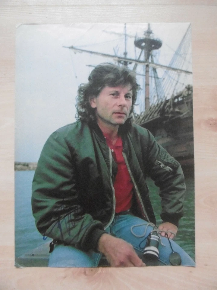 Roman Polanski Autogramm signed A4 Magazinbild  - Bild 1 von 1