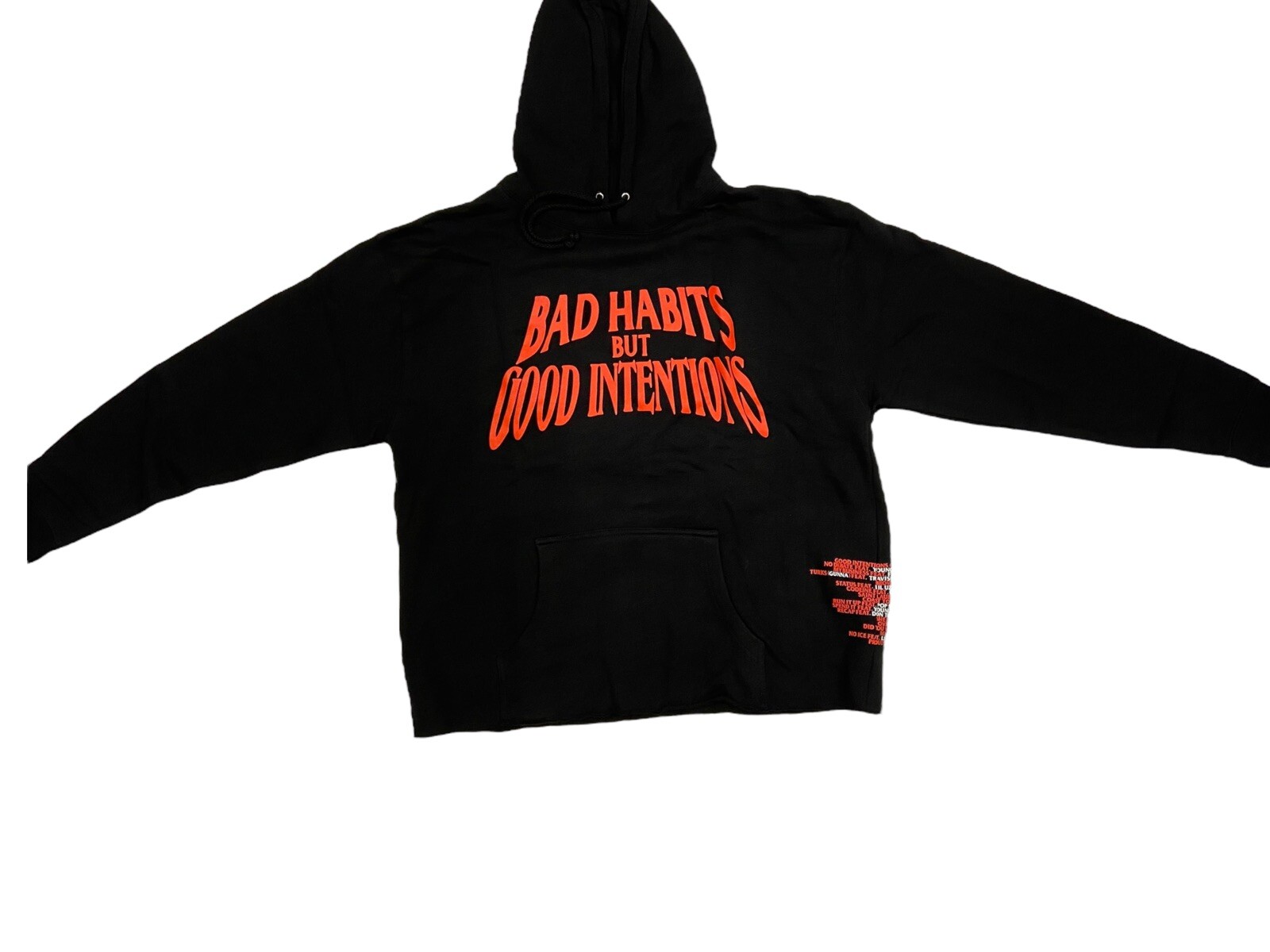 Nav x Vlone Bad Habits Authentic Hoodie | eBay