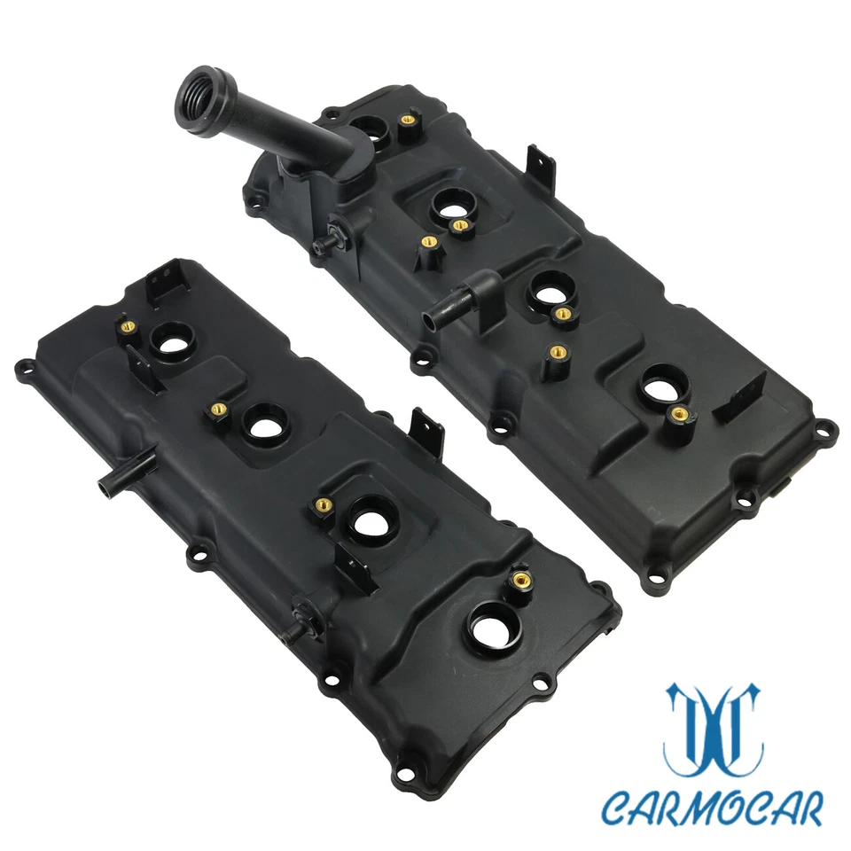 For Nissan Infiniti Set of Left & Right Valve Rocker Cover & Gaskets KIT Foto 2 de 4