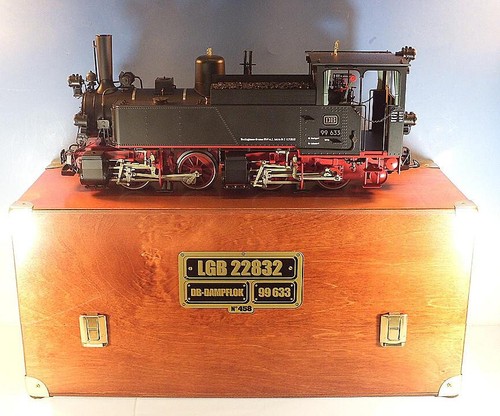 LGB Aster Lehmann Spur G Nr.22832 Dampflok BR 99 633 der DB OVP #5588