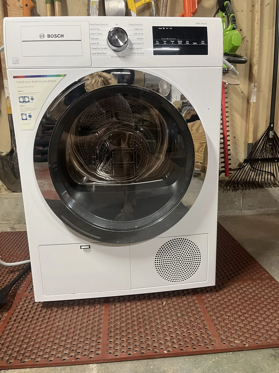 Bosch 800 series stackable 2024 washer and dryer