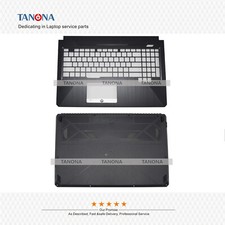 New for ASUS TUF Gaming FX504 FX80 15.6" Upper Case Palmrest Bottom Case Black
