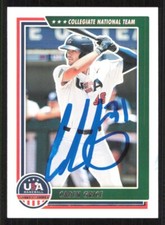 CADEN GRICE Autograph 2022 USA auto ARIZONA DIAMONDBACKS Clemson Tigers