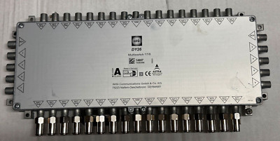 passiver SAT Multischalter Kaskade WISI DY 26 Multiswitch 17/8