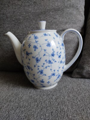 Arzberg Blaublüte Kaffeekanne Gretsch Höhe ca. 20 cm neuwertig mit Tropfenfänger