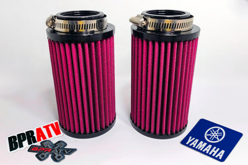 Yamaha Blaster YFS200 YFS 200 K&N Style Air Filter Pod 5" 26mm Stock Mikuni PWK - Picture 14 of 18