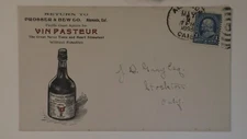 1896 Alameda CA Prosser & Bew Vin Pasteur Nerve Tonic Heart Stimulant Ad Cover
