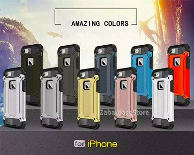 Armor stoßfeste Dual Layer Hybrid robuste Hartschale schmale Hülle für Apple iPhone