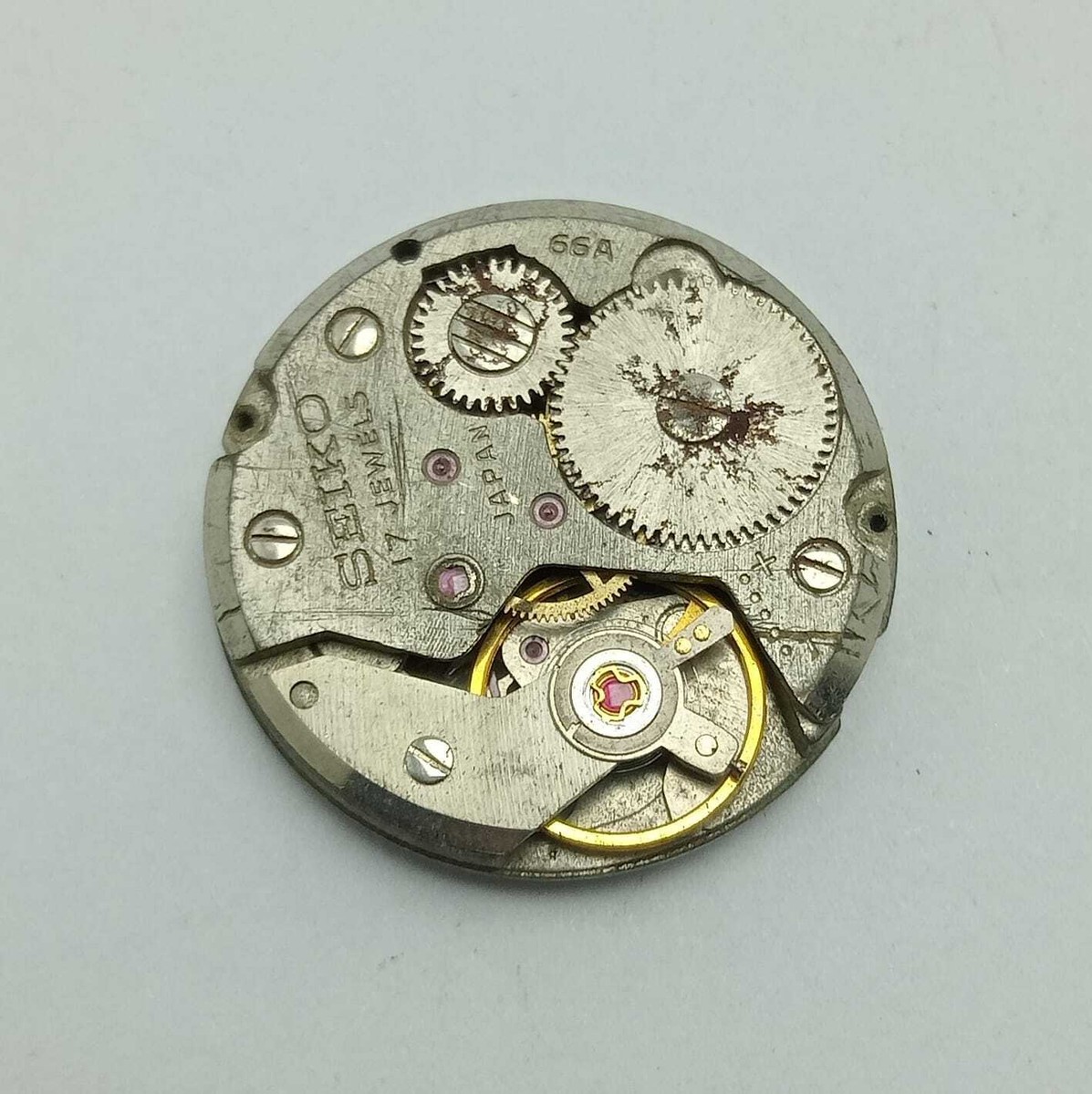 Seiko 66A Manual Winding Watch Movement For Parts | eBay