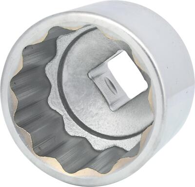 KS TOOLS 1'' 12-kant-Stecknuss, kurz, 67 mm