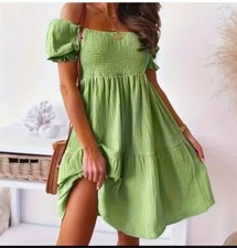 Boho Off The Shoulder Dress